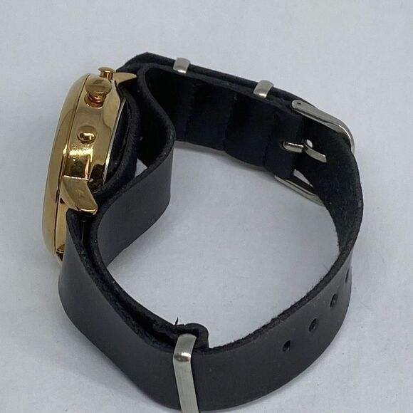 Fossil FTW5018 Women's Black Leather Analog White Dial Hybrid Smartwatch XX691 - Picture 9 of 12